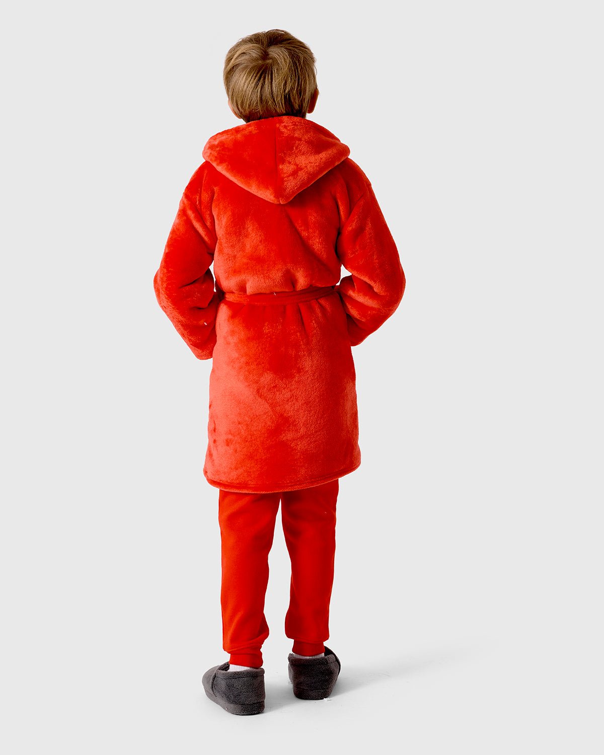 NFFC Junior Sherpa Lined Dressing Gown - Nottingham Forest FC
