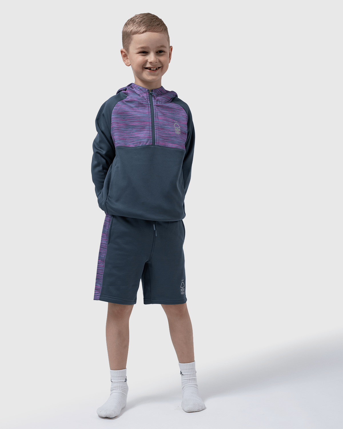 NFFC Junior Space Dye Over Head Jacket - Nottingham Forest FC