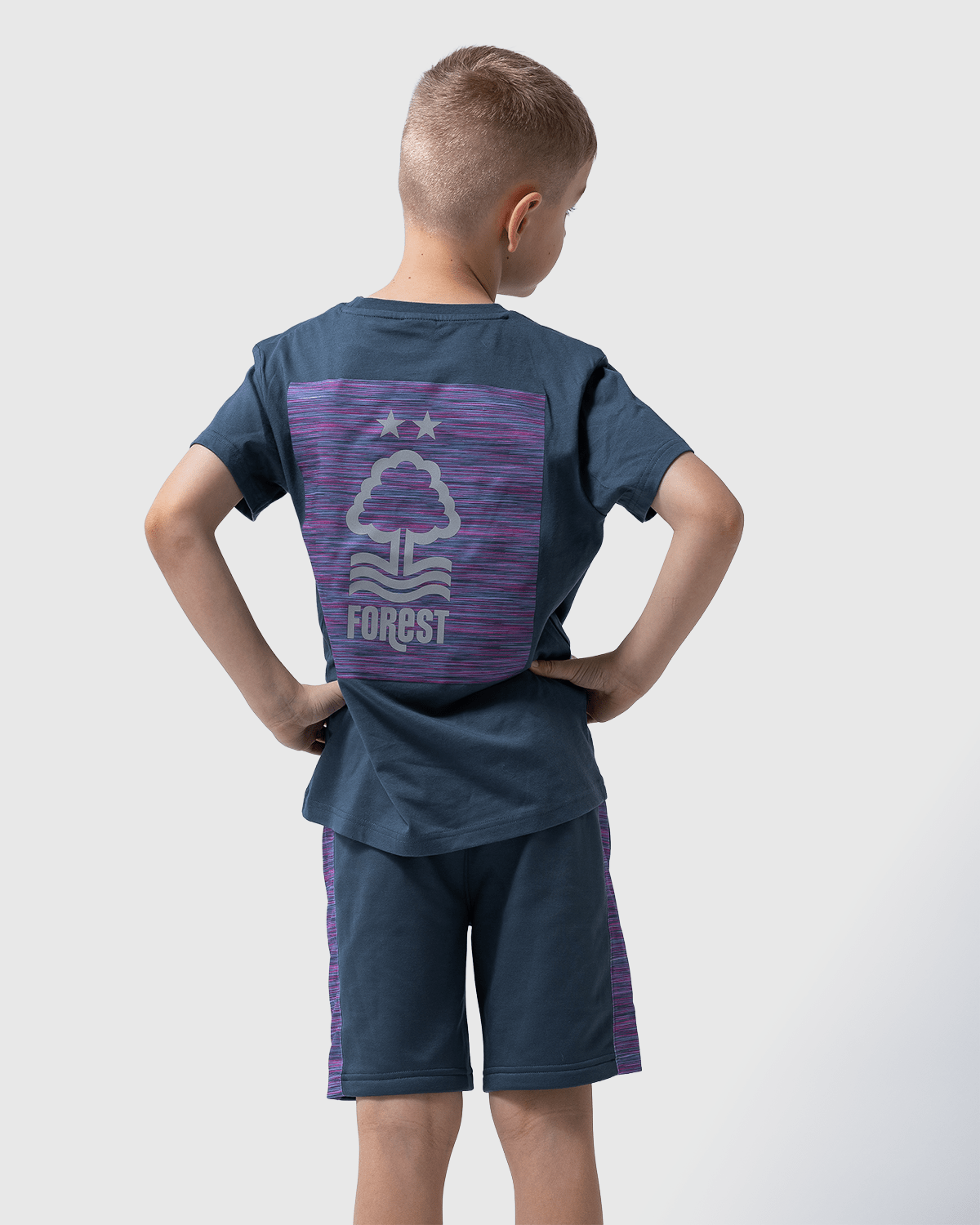 NFFC Junior Space Dye Print T-Shirt - Nottingham Forest FC