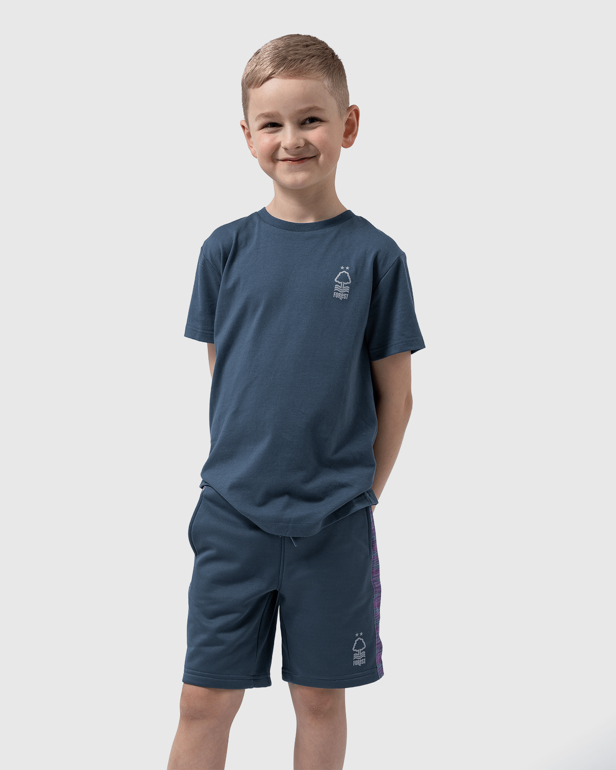 NFFC Junior Space Dye Print T-Shirt - Nottingham Forest FC