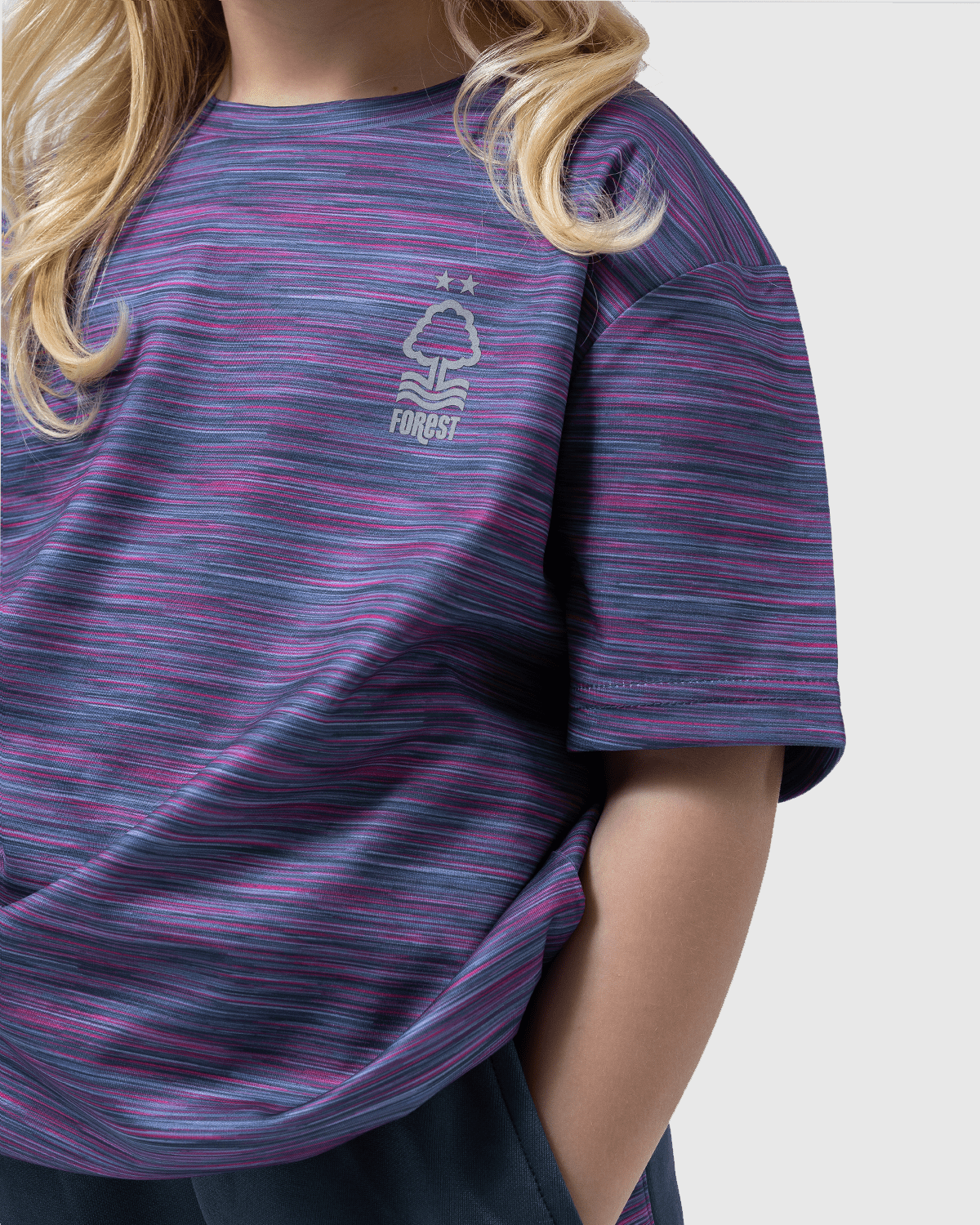 NFFC Junior Space Dye T-Shirt - Nottingham Forest FC