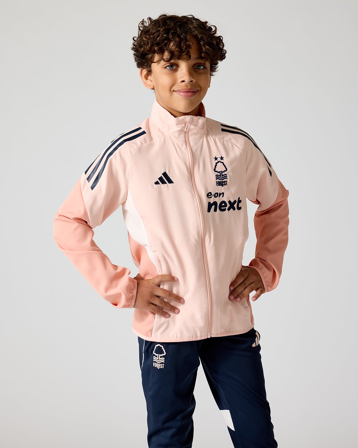NFFC Junior Travel Full Zip Jacket 25/26 - Nottingham Forest FC