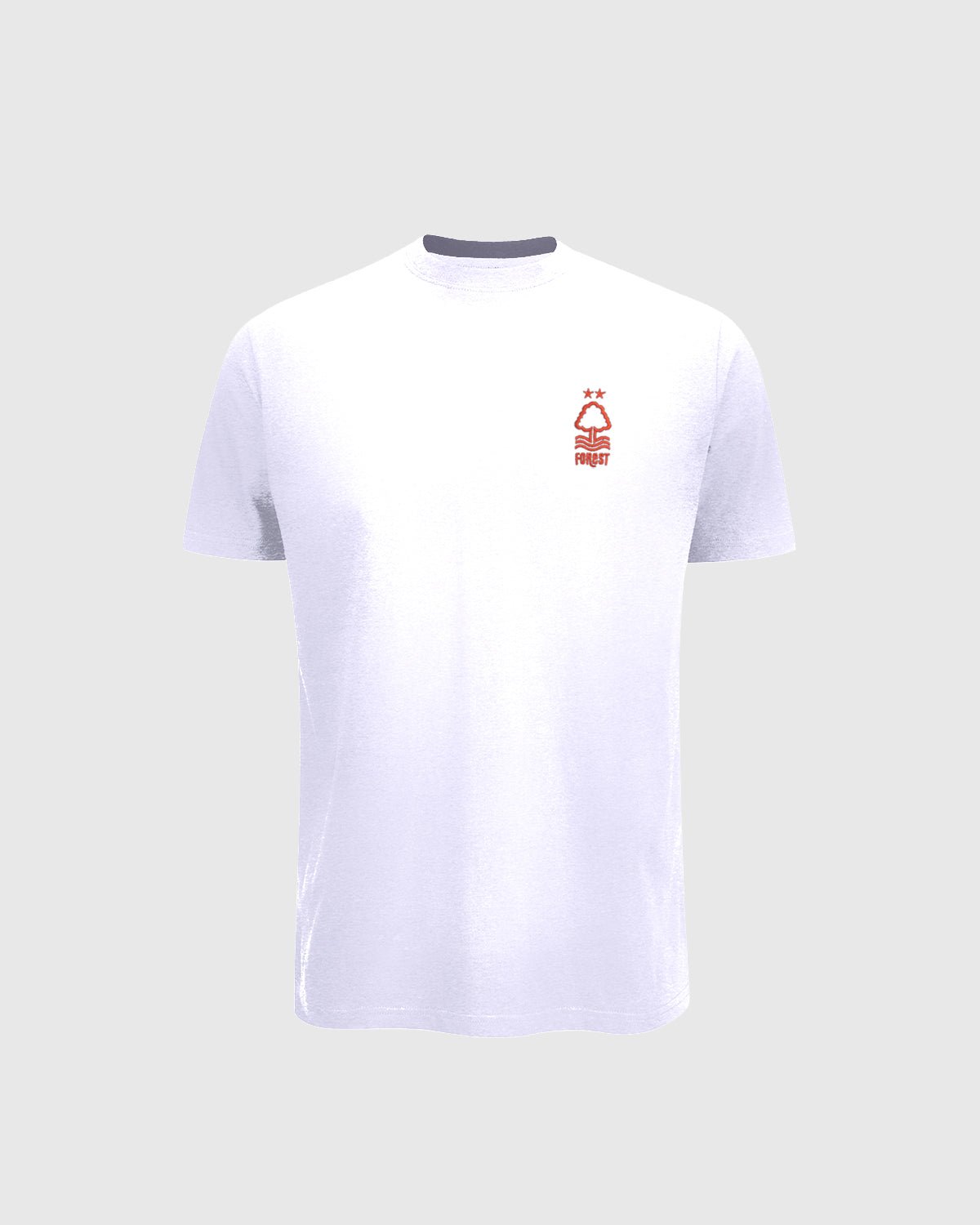 NFFC Junior White Essential Crest T-Shirt - Nottingham Forest FC