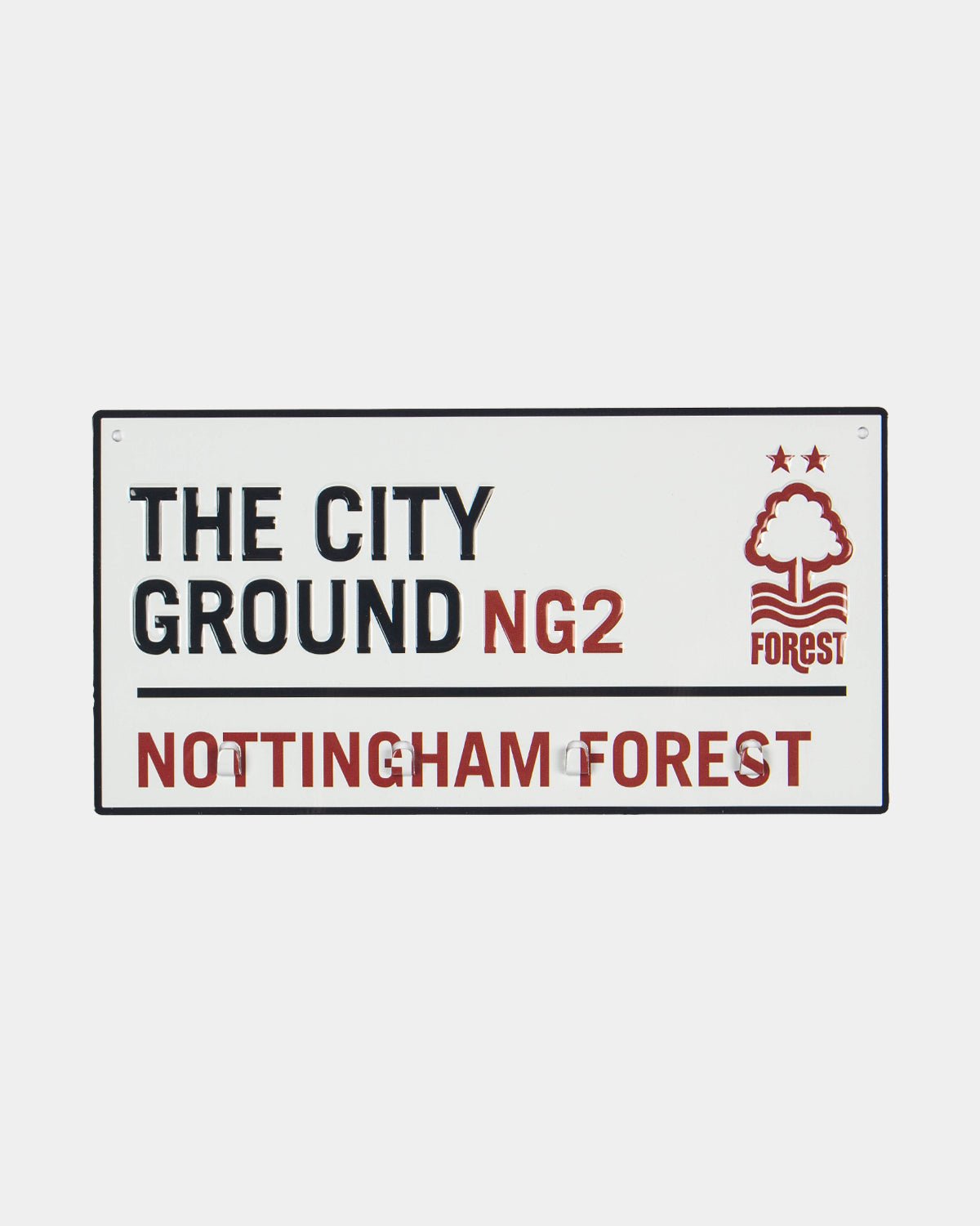 NFFC Key Hook Street Sign - Nottingham Forest FC
