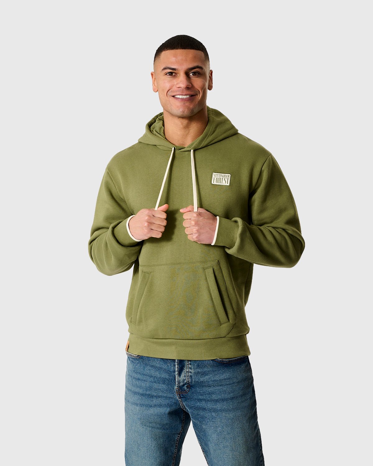 NFFC Khaki Classic Hoodie - Nottingham Forest FC