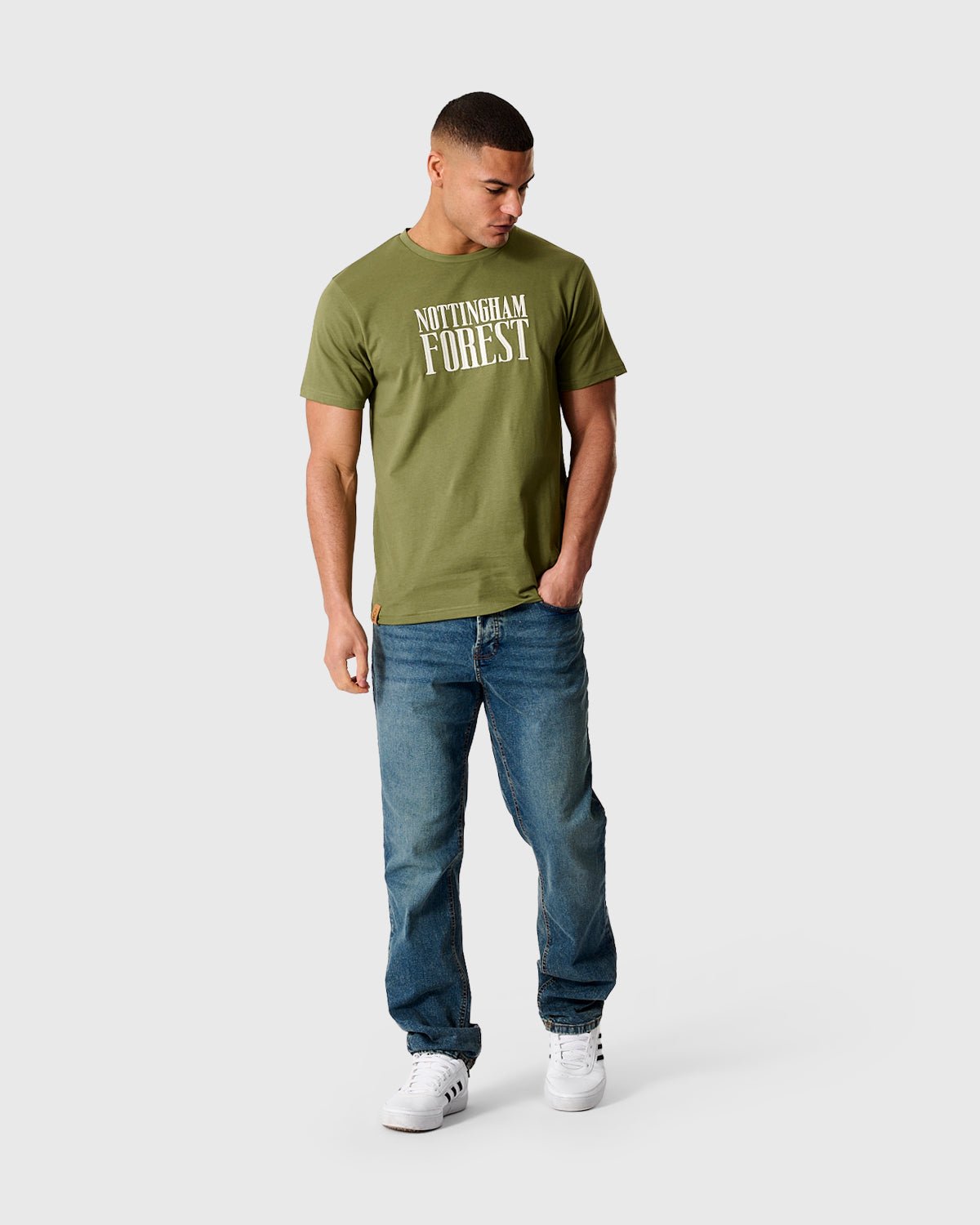 NFFC Khaki Classic T-Shirt - Nottingham Forest FC