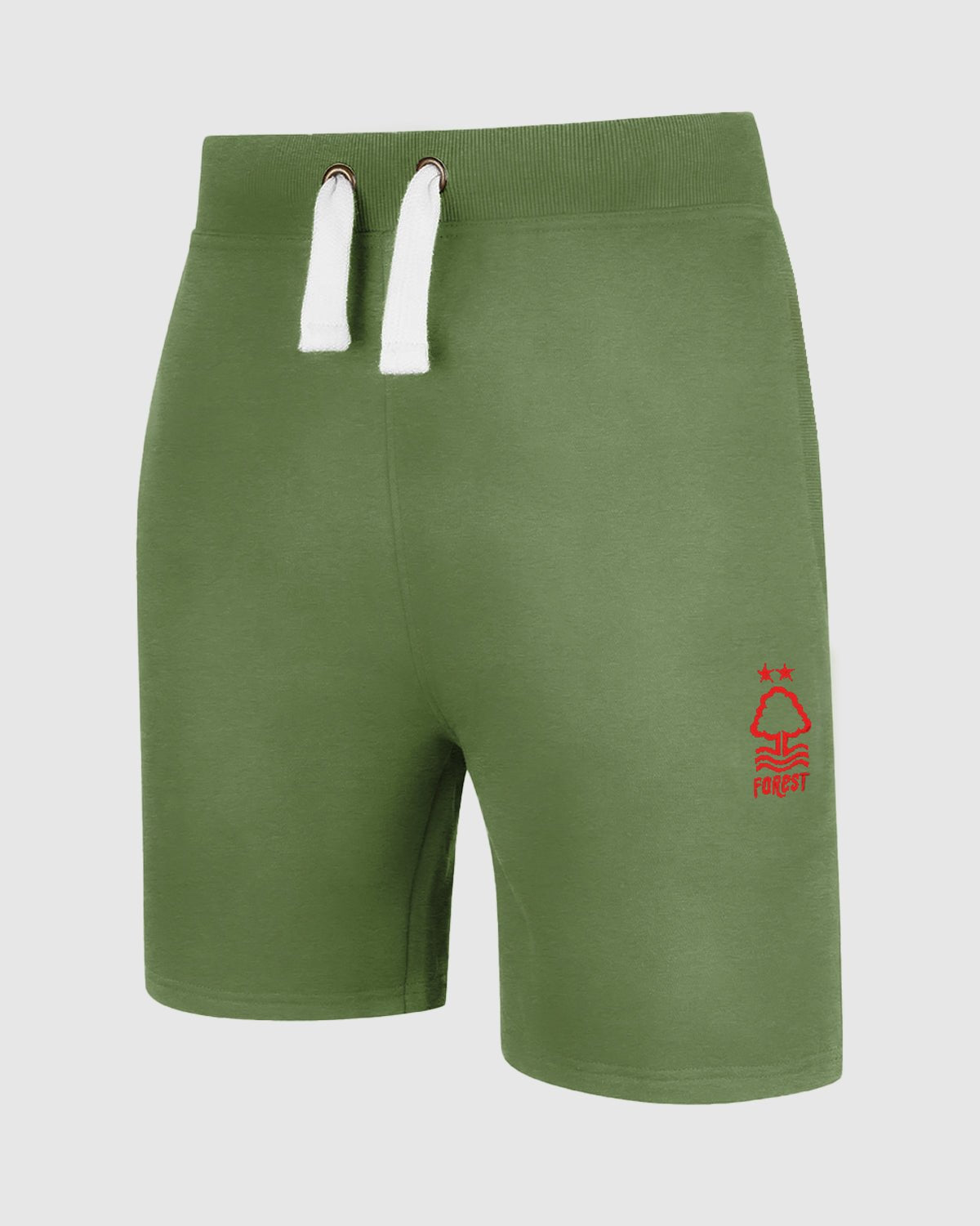 NFFC Khaki Essential Crest Shorts - Nottingham Forest FC