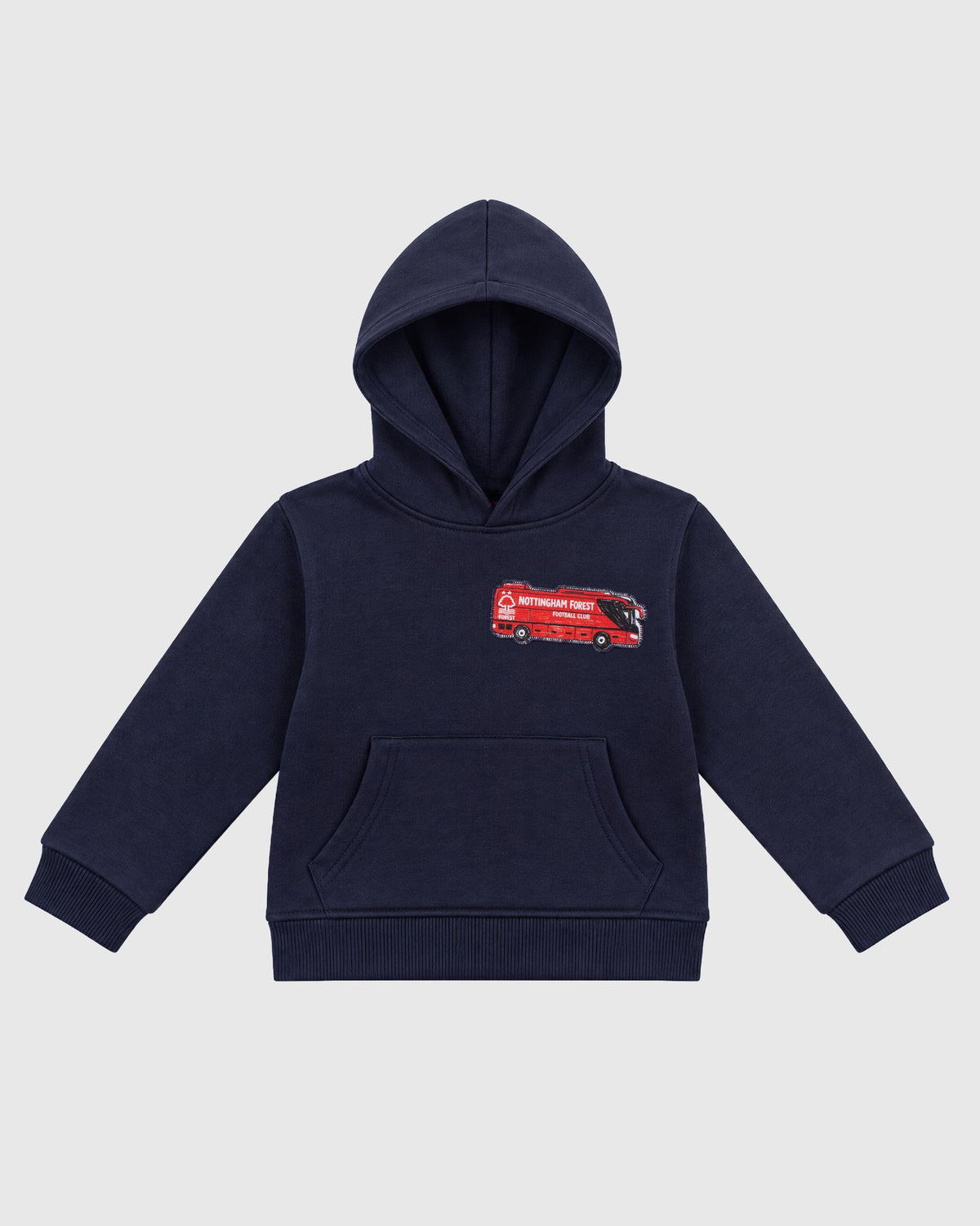 NFFC Kids Navy Coach Hoodie - Nottingham Forest FC