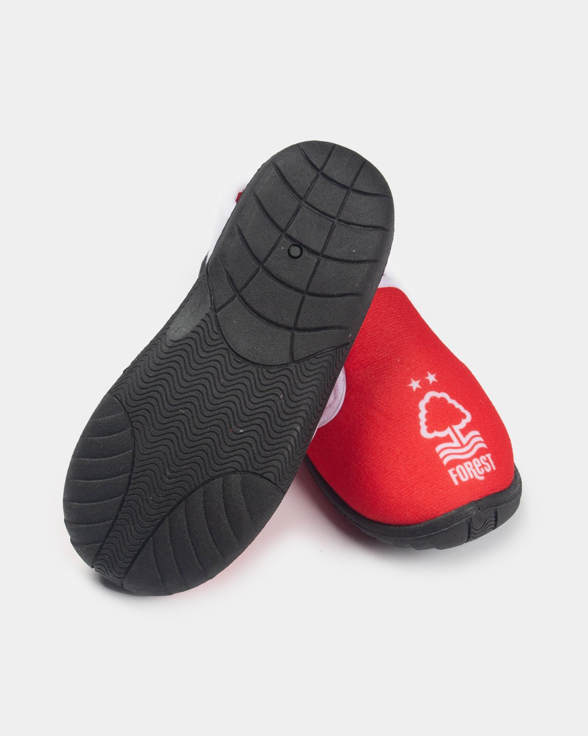 NFFC Kids Red & White Slippers - Nottingham Forest FC