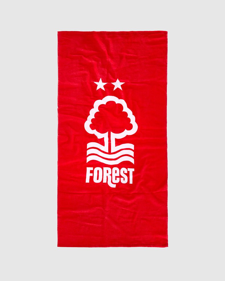 NFFC Large Crest Beach Towel - Nottingham Forest FC