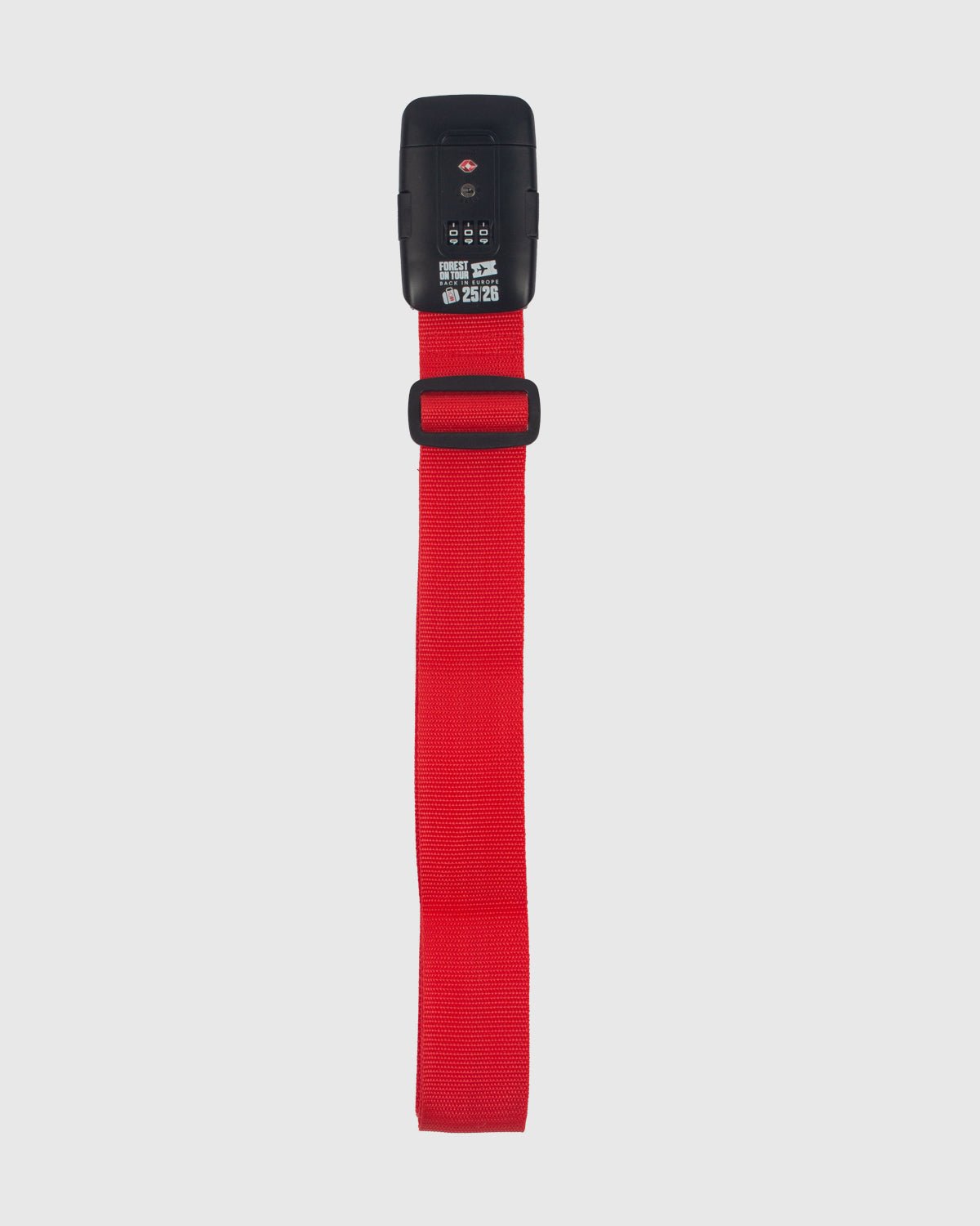 NFFC Lockable Luggage Strap - Nottingham Forest FC