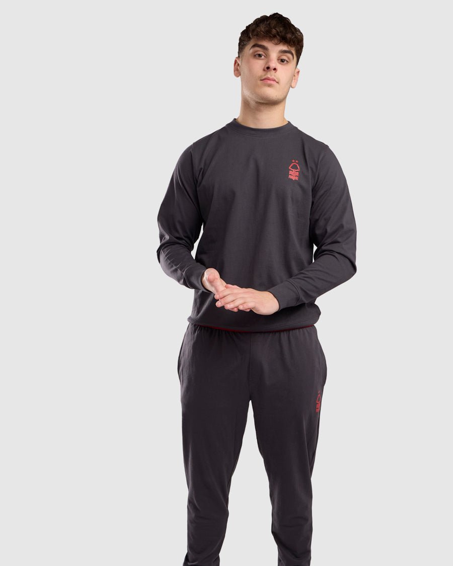 NFFC Long Sleeve Lounge T-Shirt - Nottingham Forest FC