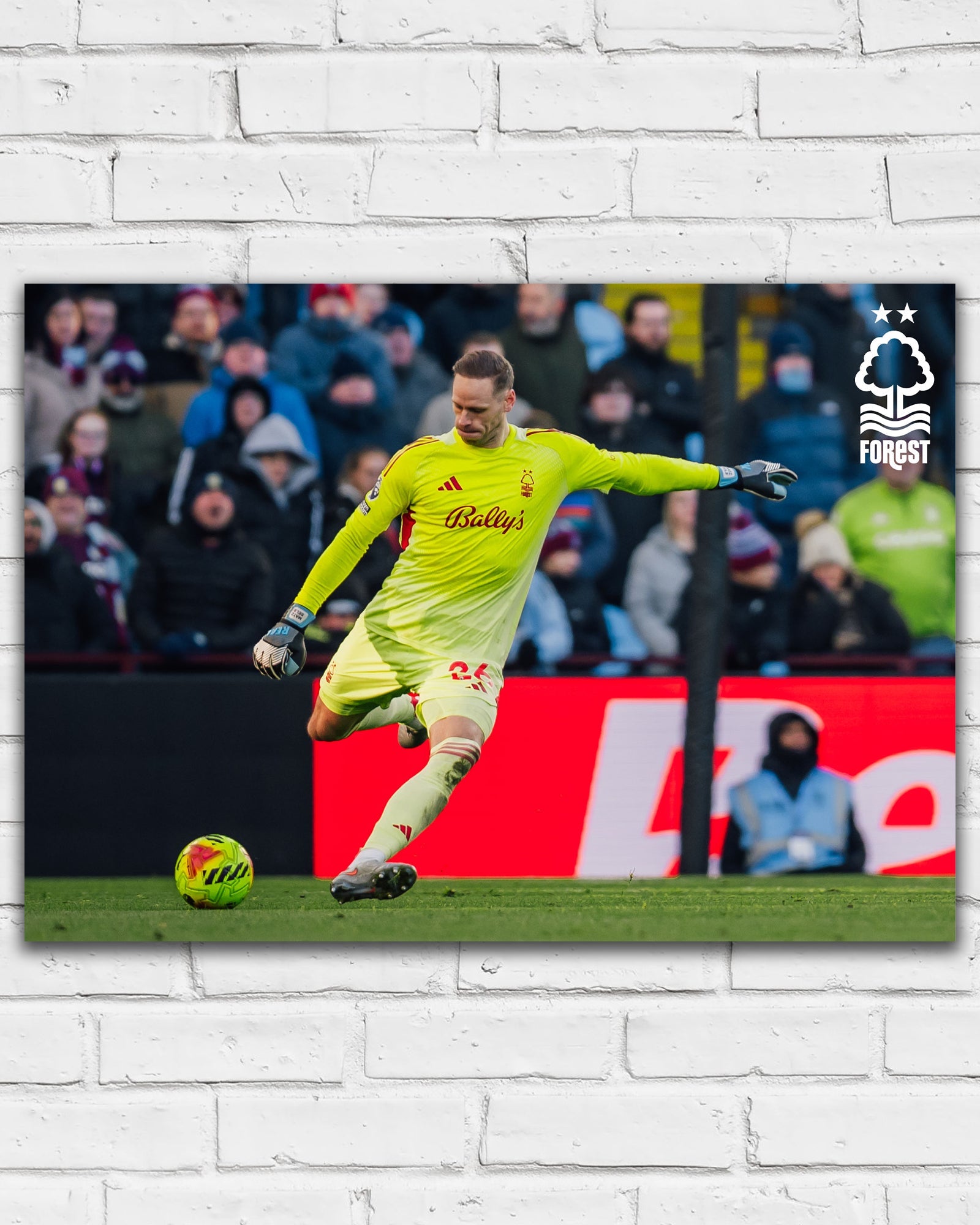 NFFC Matz Sels Action Shot Print - Framed/Unframed - Nottingham Forest FC