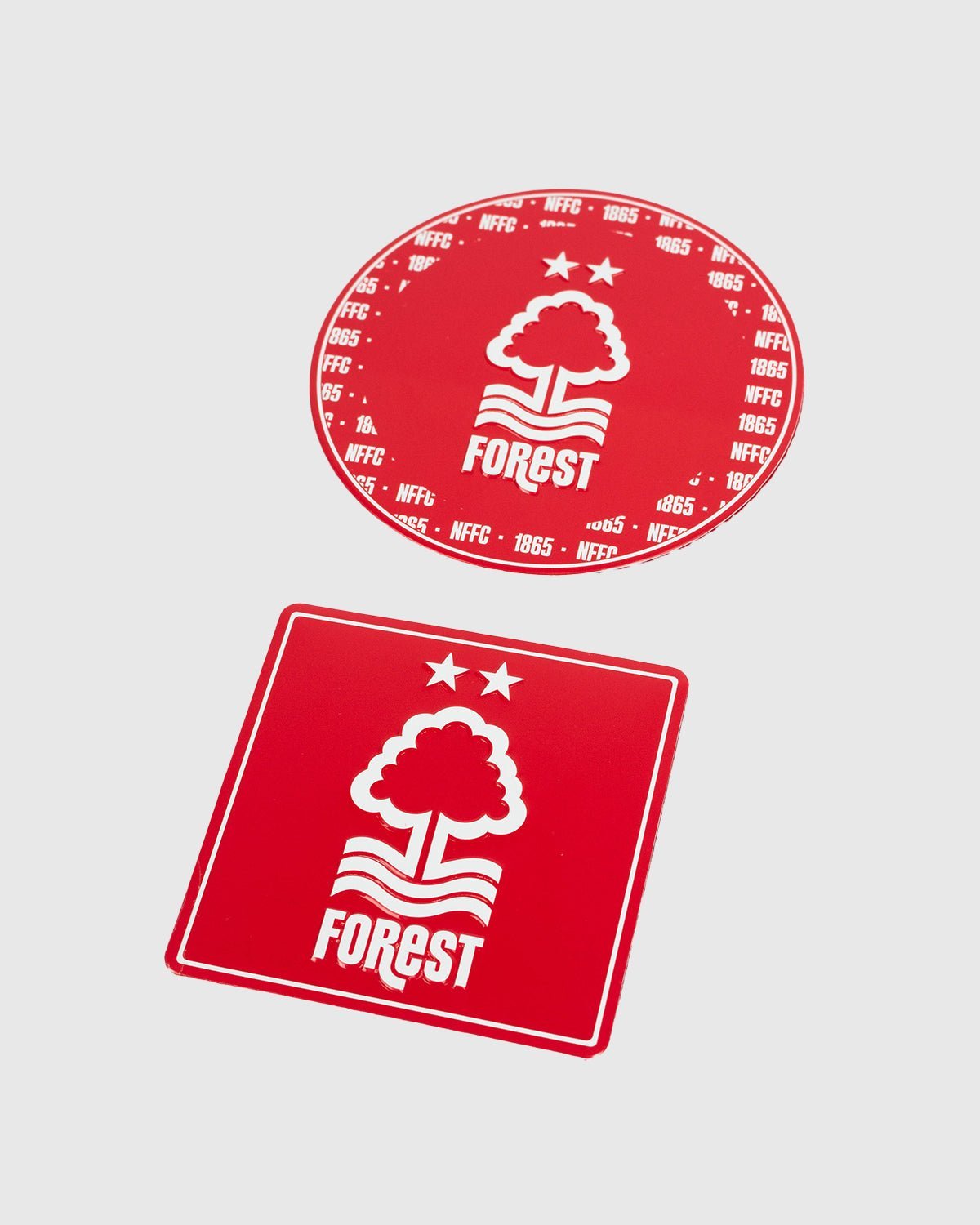 NFFC Metal Signs - 2 Pack - Nottingham Forest FC