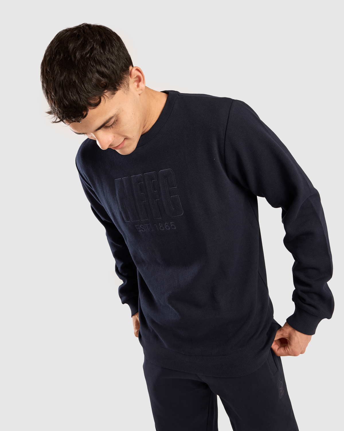 NFFC Midnight Navy Crew Neck Sweatshirt - Nottingham Forest FC