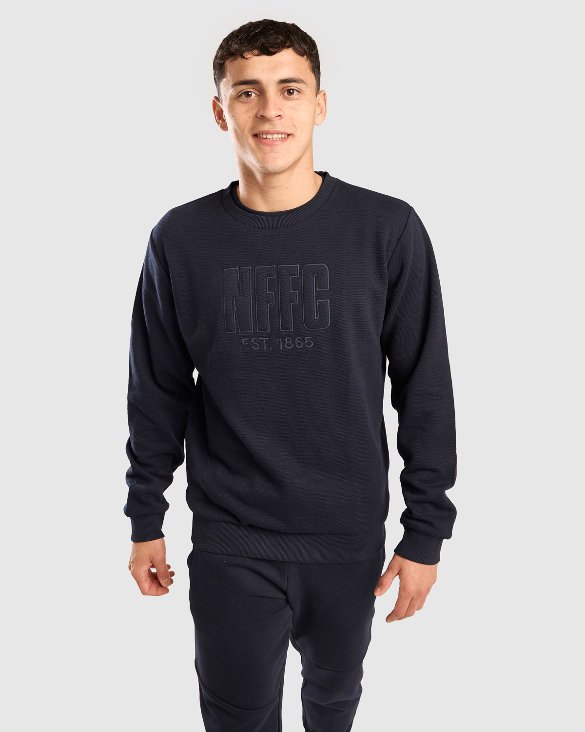 NFFC Midnight Navy Crew Neck Sweatshirt - Nottingham Forest FC