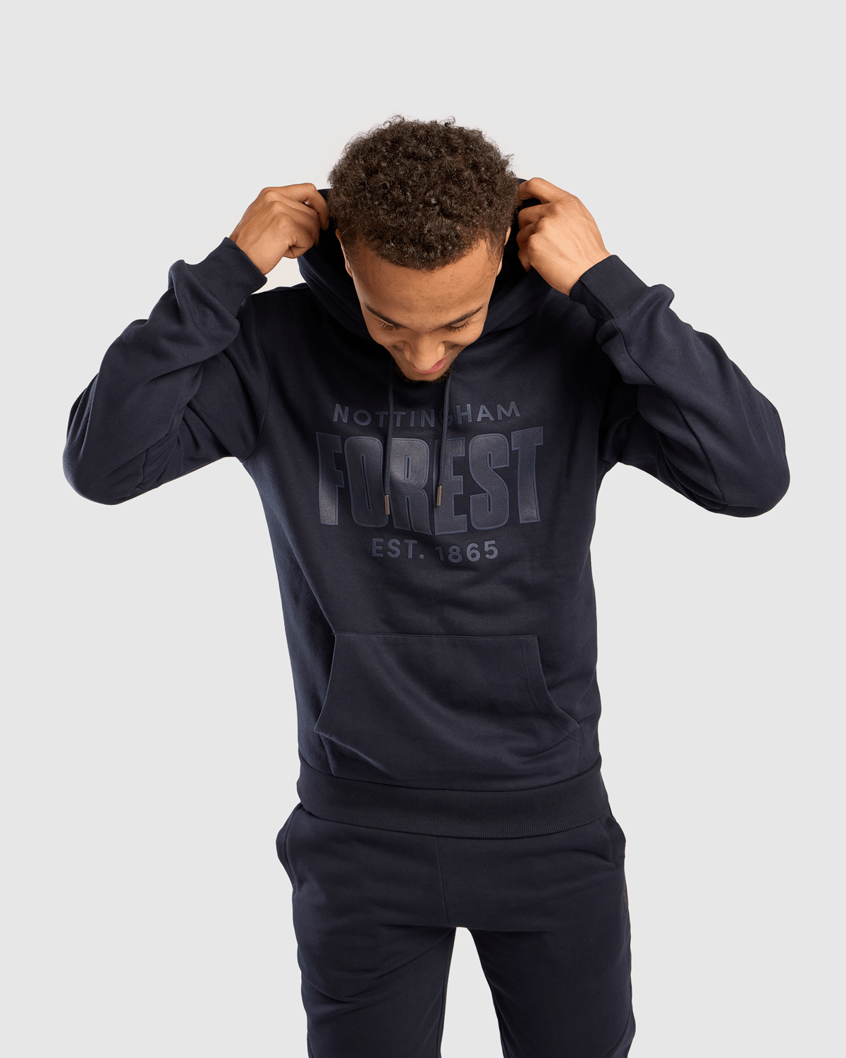 NFFC Midnight Navy Graphic Hoodie - Nottingham Forest FC