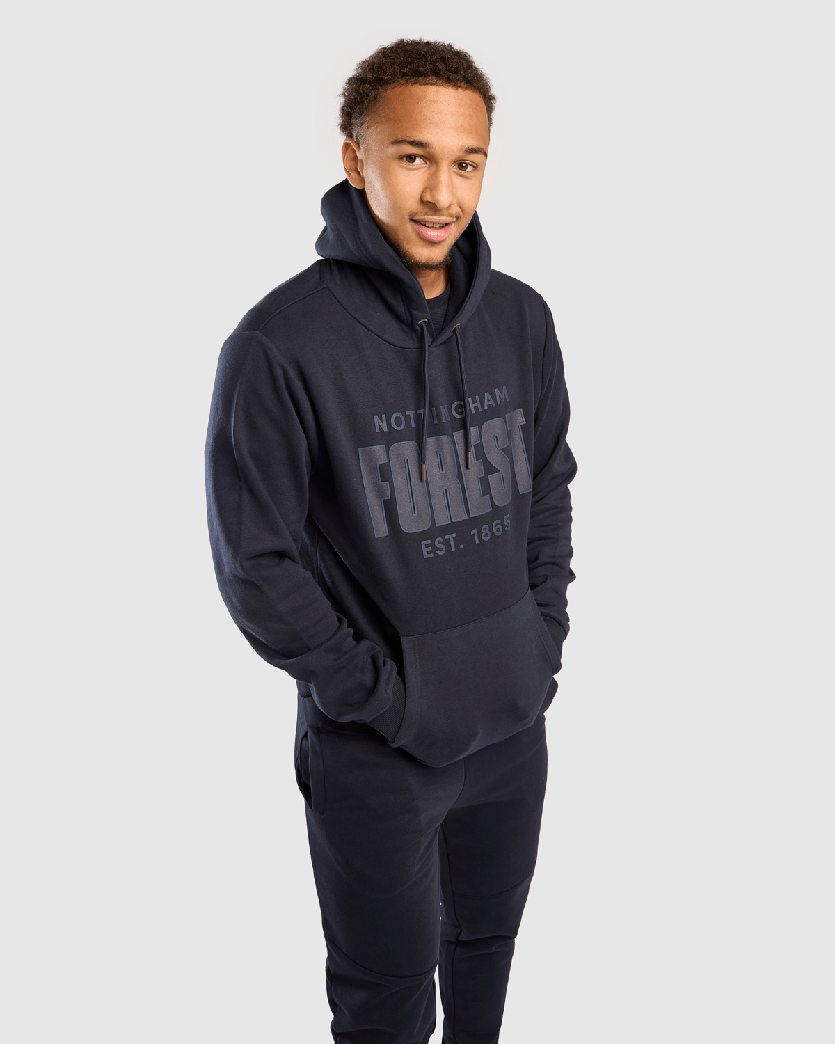 NFFC Midnight Navy Graphic Hoodie - Nottingham Forest FC