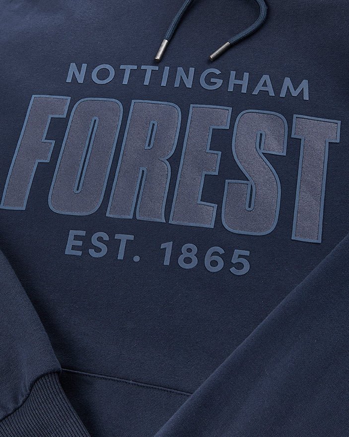 NFFC Midnight Navy Graphic Hoodie - Nottingham Forest FC