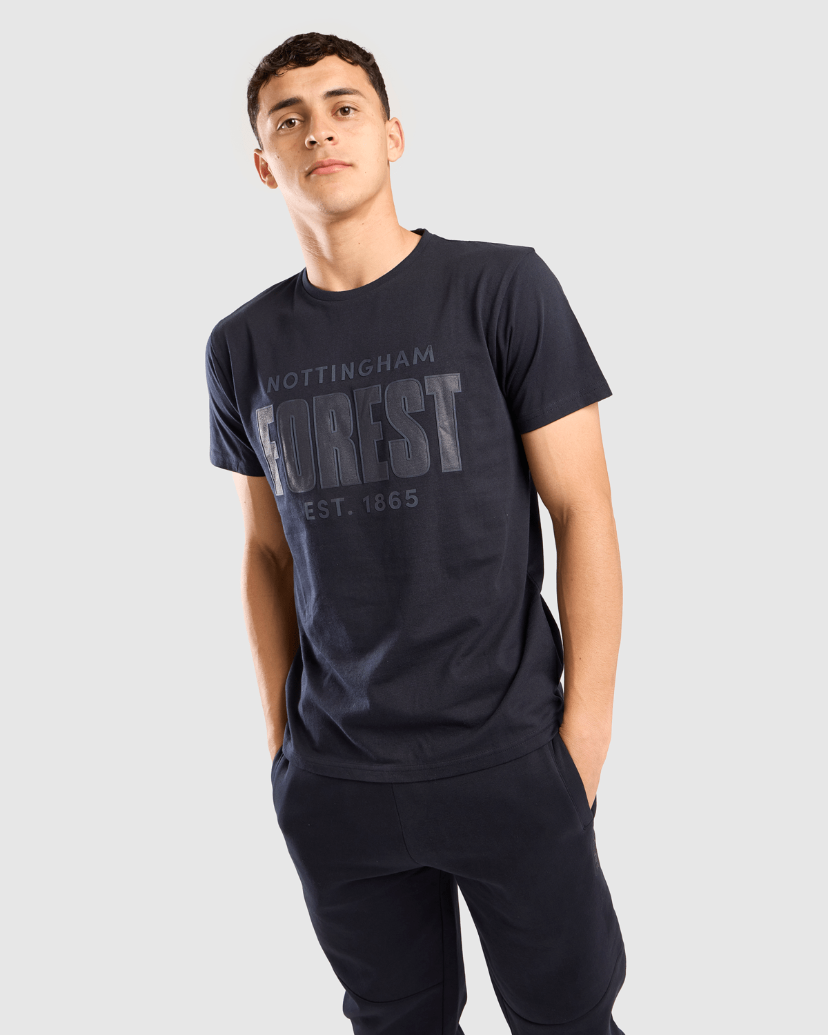 NFFC Midnight Navy Graphic T-Shirt - Nottingham Forest FC