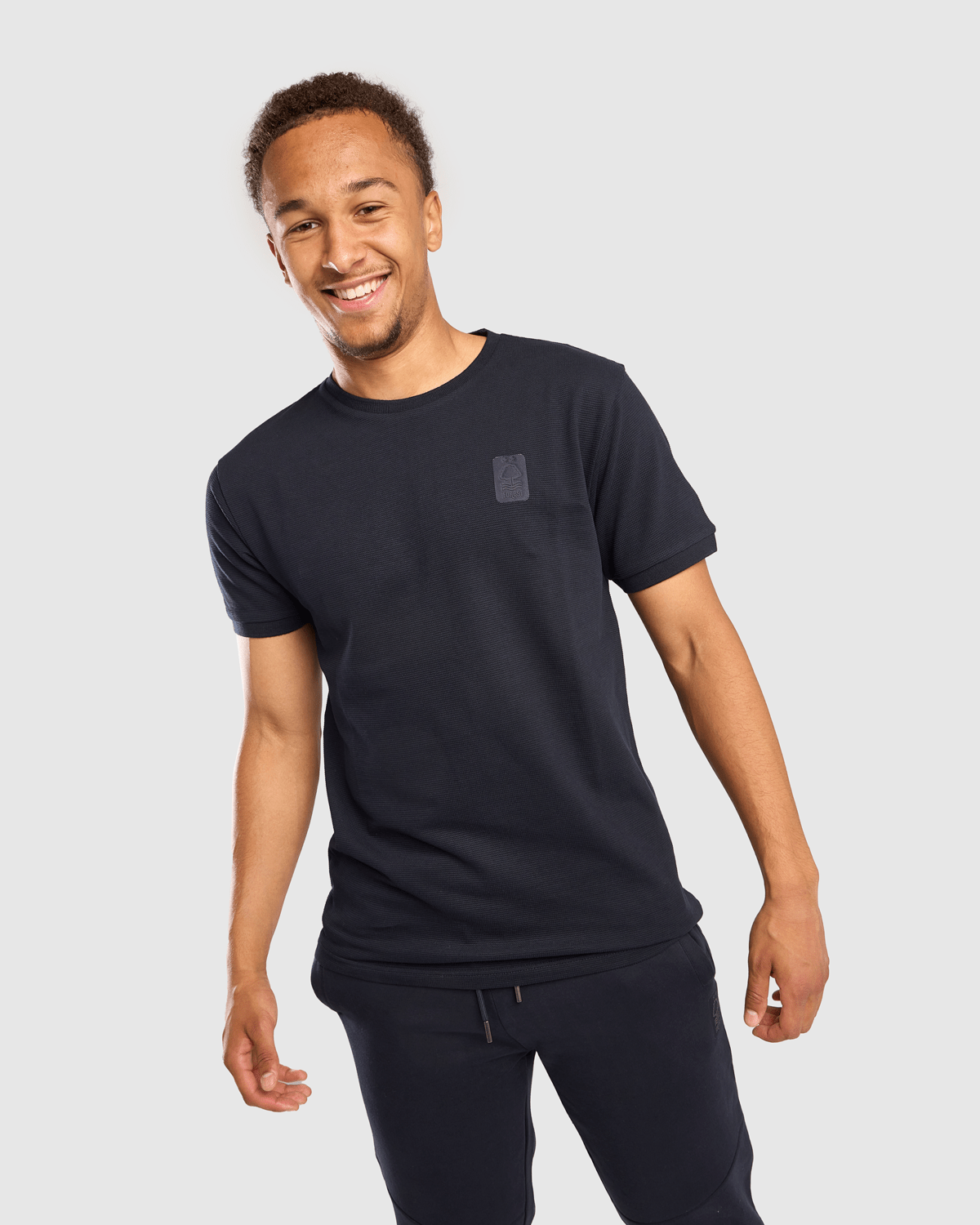NFFC Midnight Navy Pique T-Shirt - Nottingham Forest FC
