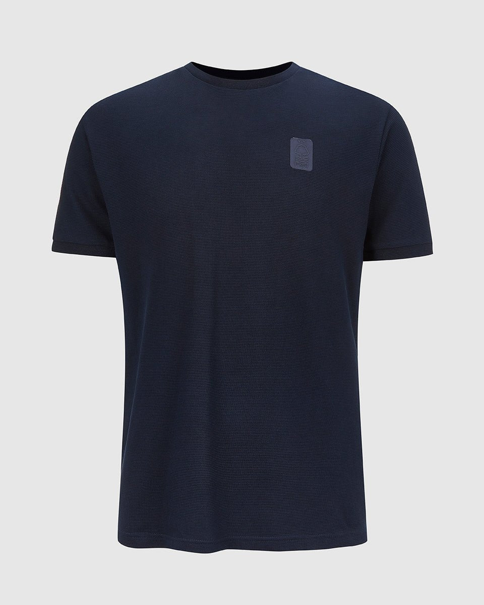 NFFC Midnight Navy Pique T-Shirt - Nottingham Forest FC