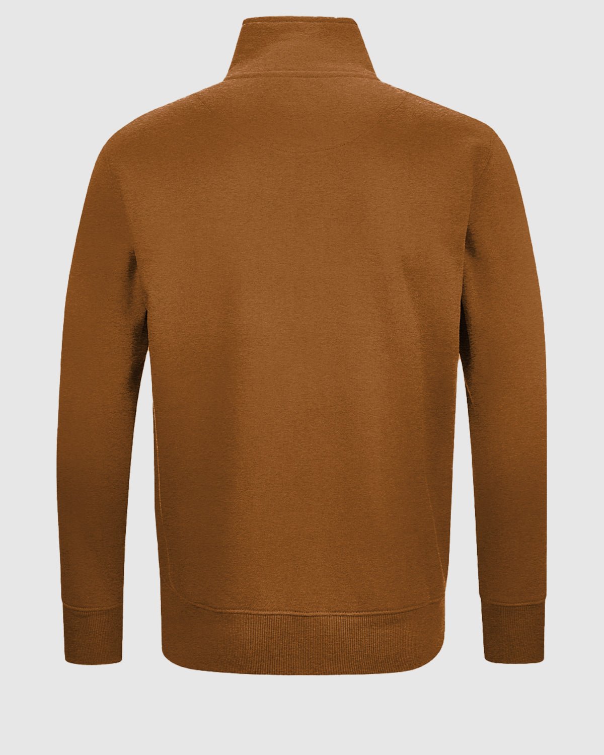 NFFC Mocha Essential Crest 1/4 Zip Top - Nottingham Forest FC