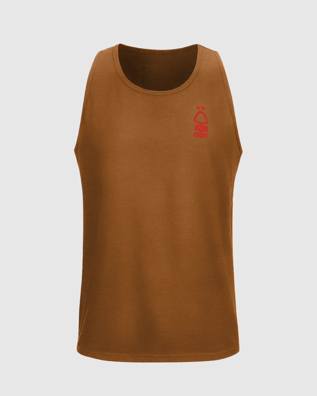NFFC Mocha Essential Crest Vest - Nottingham Forest FC