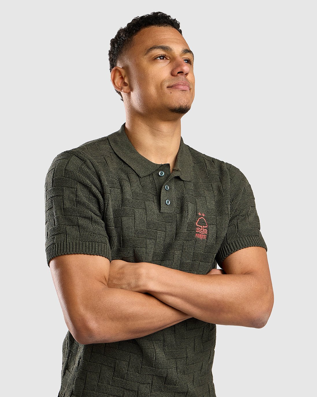 NFFC Musk Herringbone Polo - Nottingham Forest FC