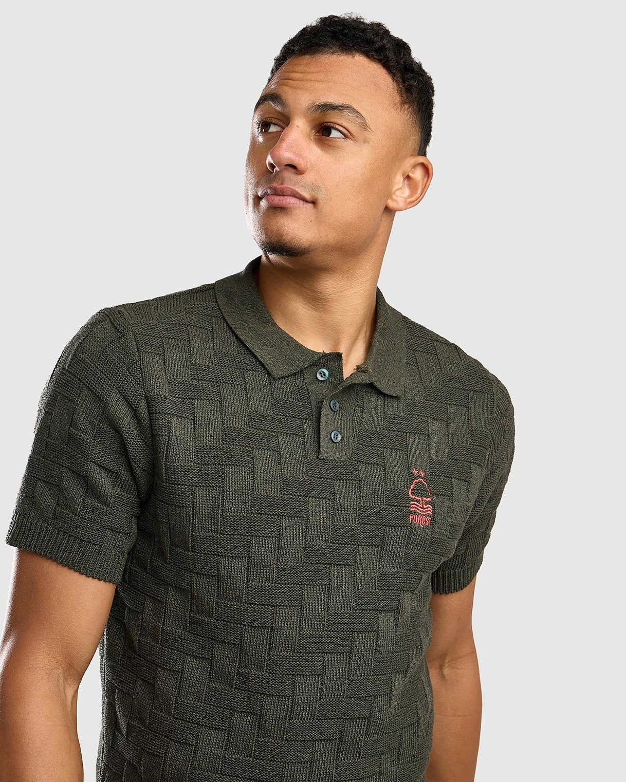 NFFC Musk Herringbone Polo - Nottingham Forest FC