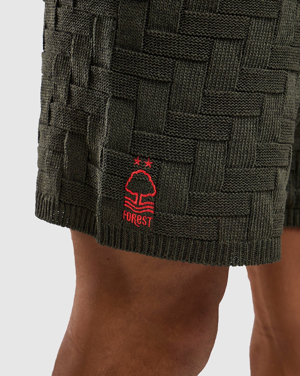 NFFC Musk Herringbone Shorts - Nottingham Forest FC
