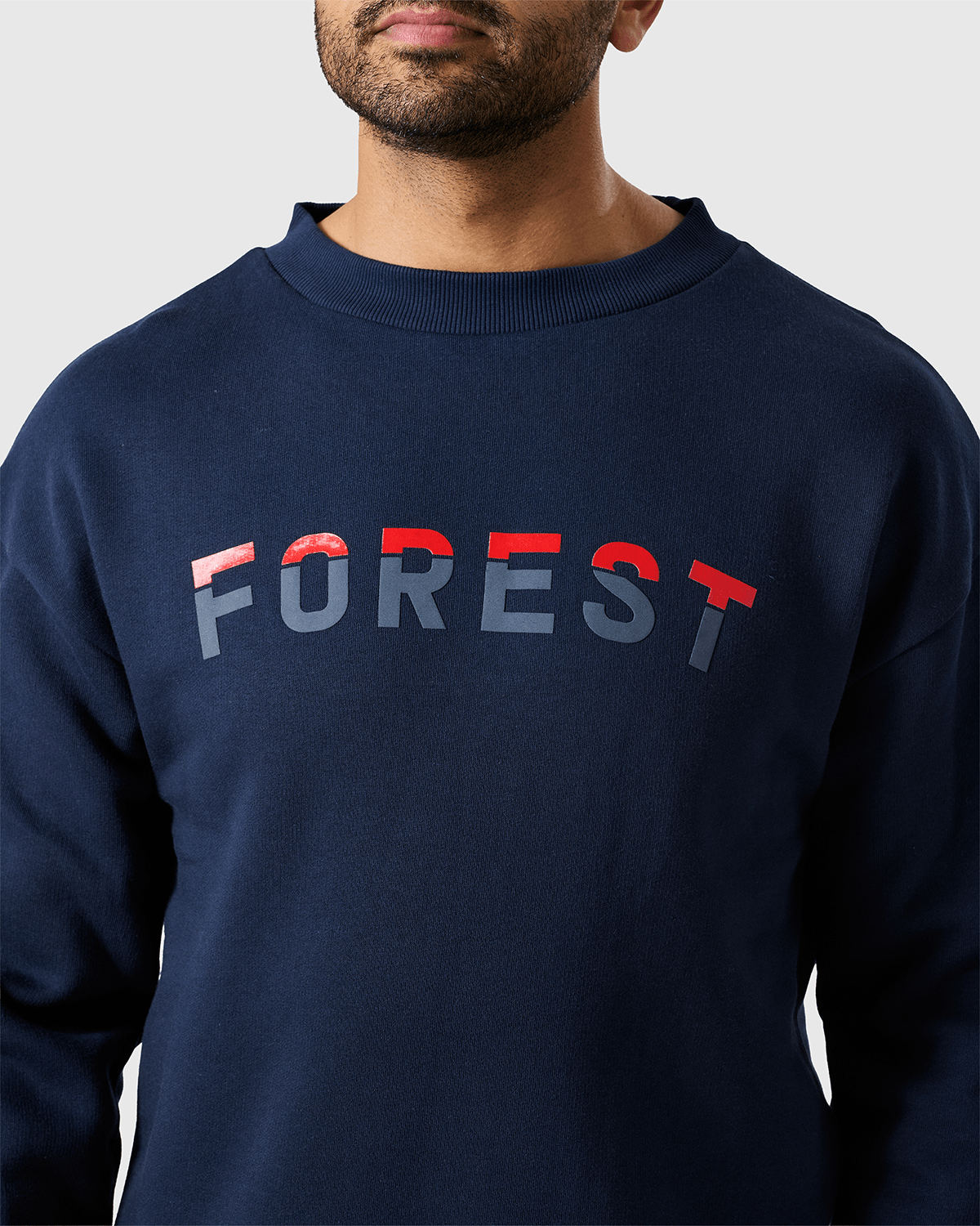 NFFC Navy Arch Crewneck Sweatshirt - Nottingham Forest FC