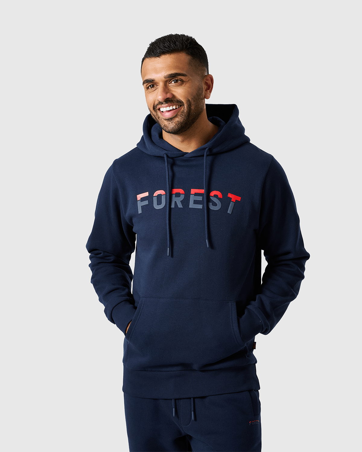NFFC Navy Arch Hoodie - Nottingham Forest FC