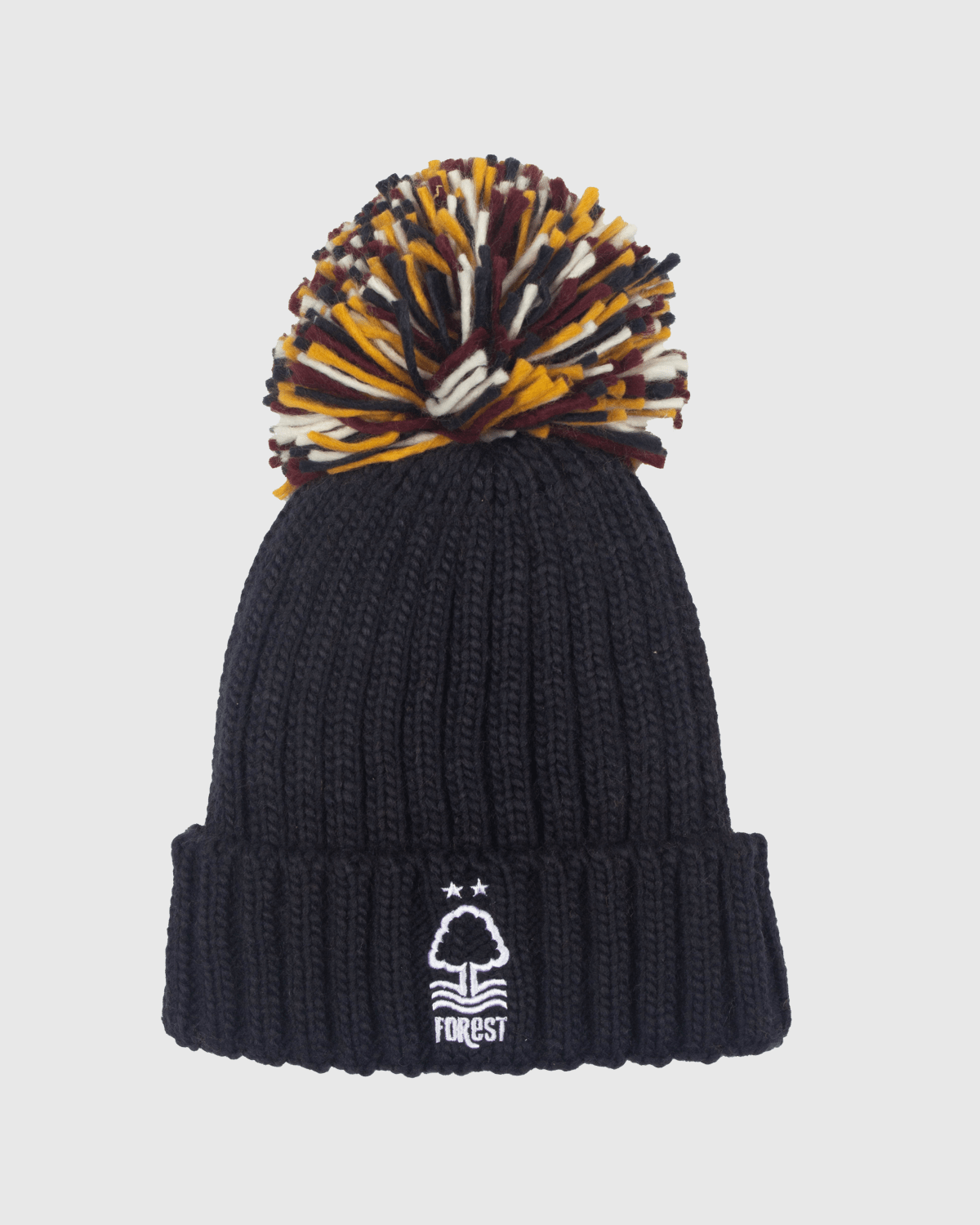 NFFC Navy Big Bobble Hat - Nottingham Forest FC