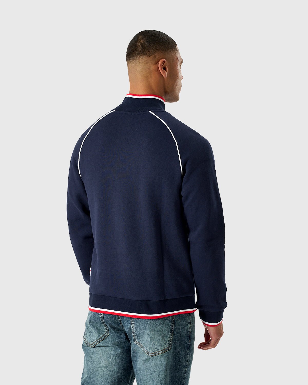 NFFC Navy Club & Country 1/4 Zip Top - Nottingham Forest FC