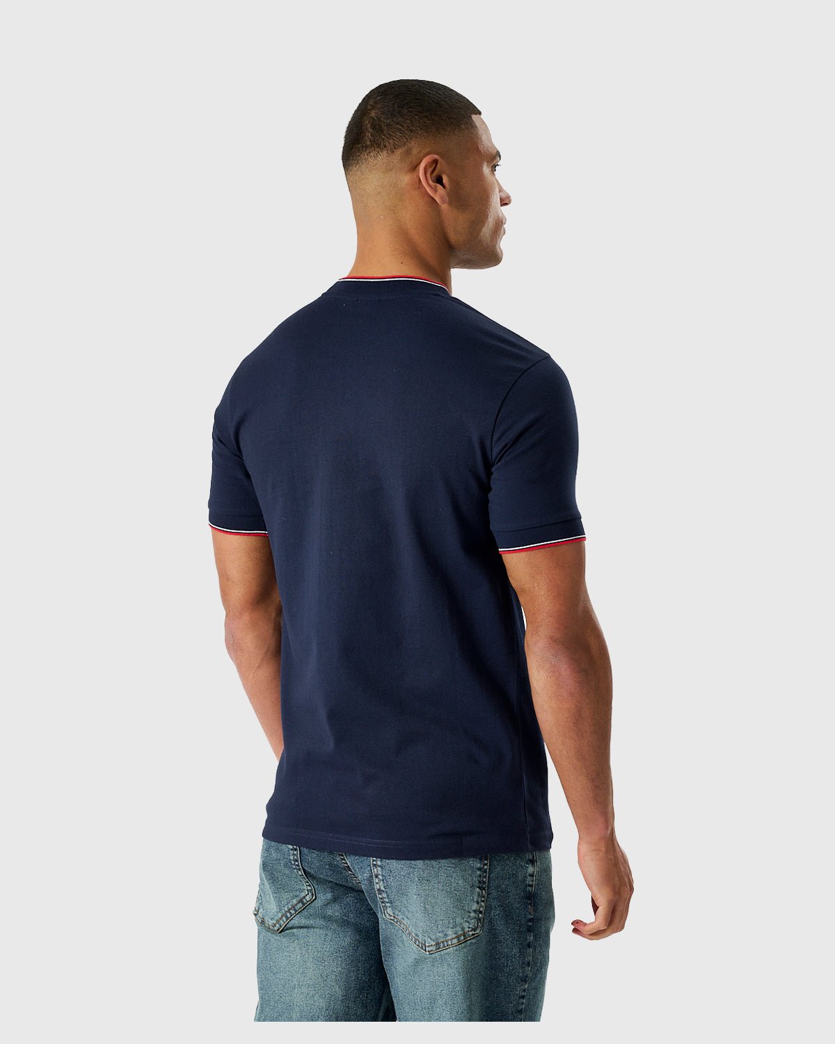 NFFC Navy Club & Country Tipped T-Shirt - Nottingham Forest FC