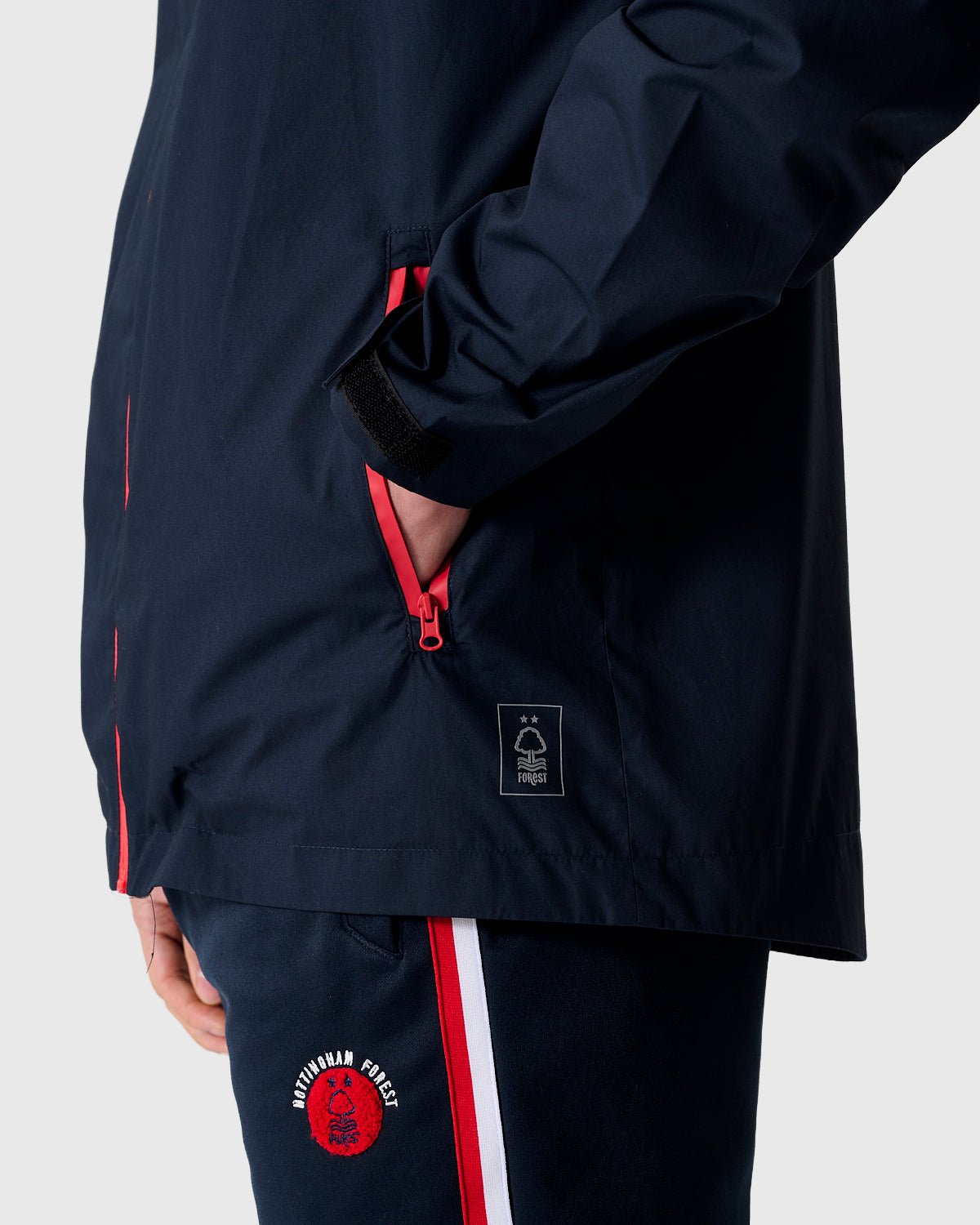 NFFC Navy Colwick Tech Jacket - Nottingham Forest FC
