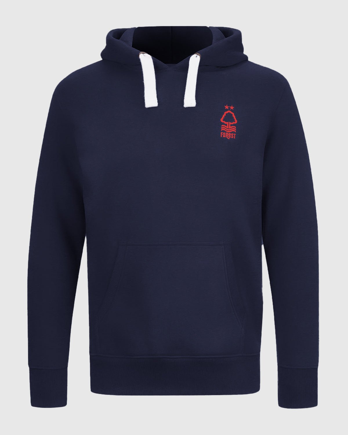 NFFC Navy Essential Crest Hoodie - Nottingham Forest FC