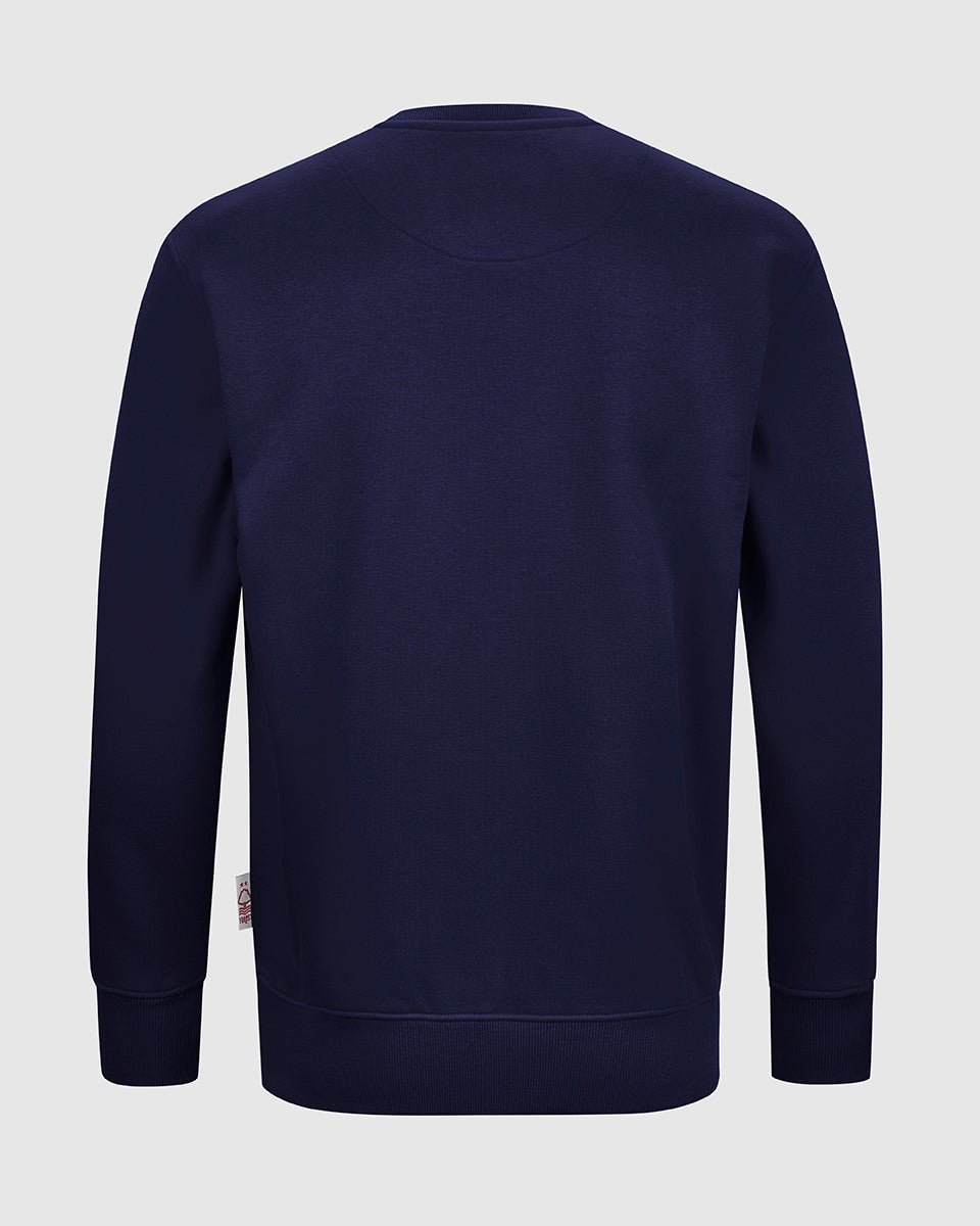 NFFC Navy Essential Crew Neck Sweatshirt - Nottingham Forest FC