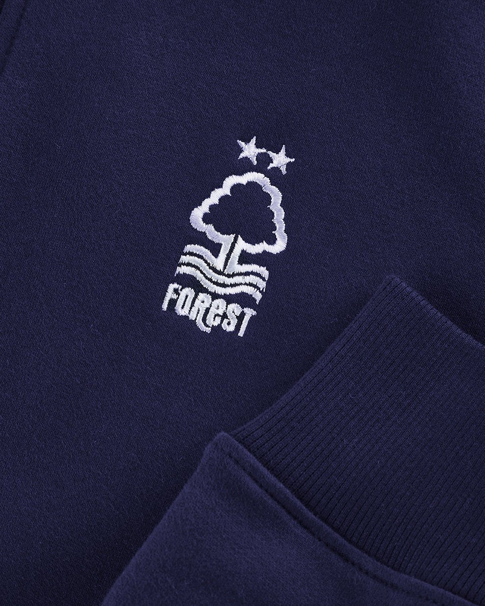 NFFC Navy Essential Full Zip Track Top - Nottingham Forest FC