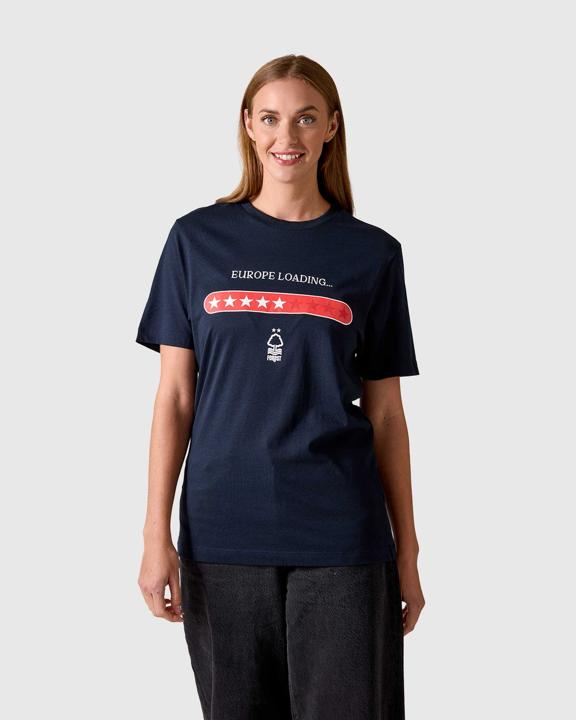 NFFC Navy Europe Loading T-Shirt - Nottingham Forest FC