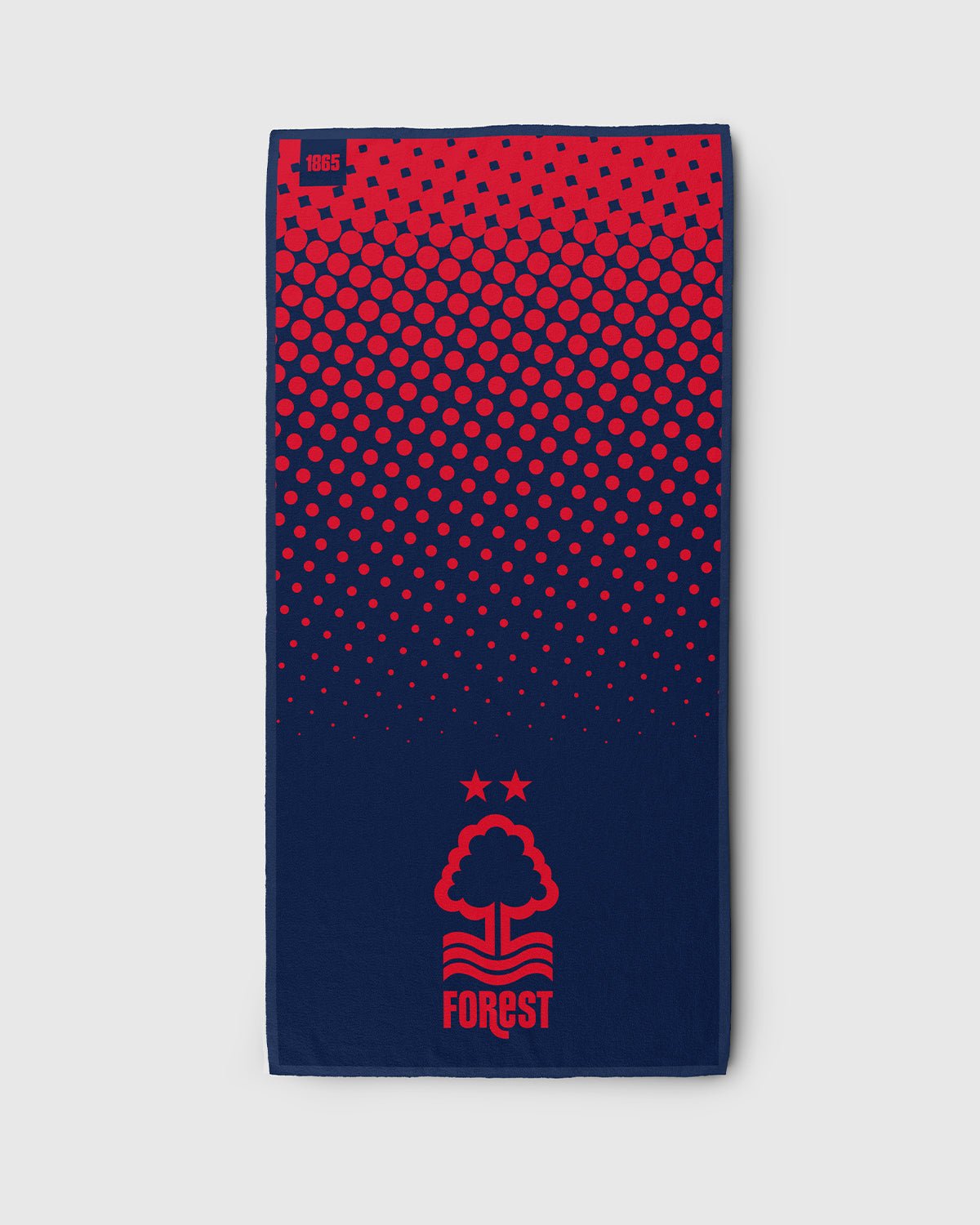NFFC Navy Gradient Towel - Nottingham Forest FC
