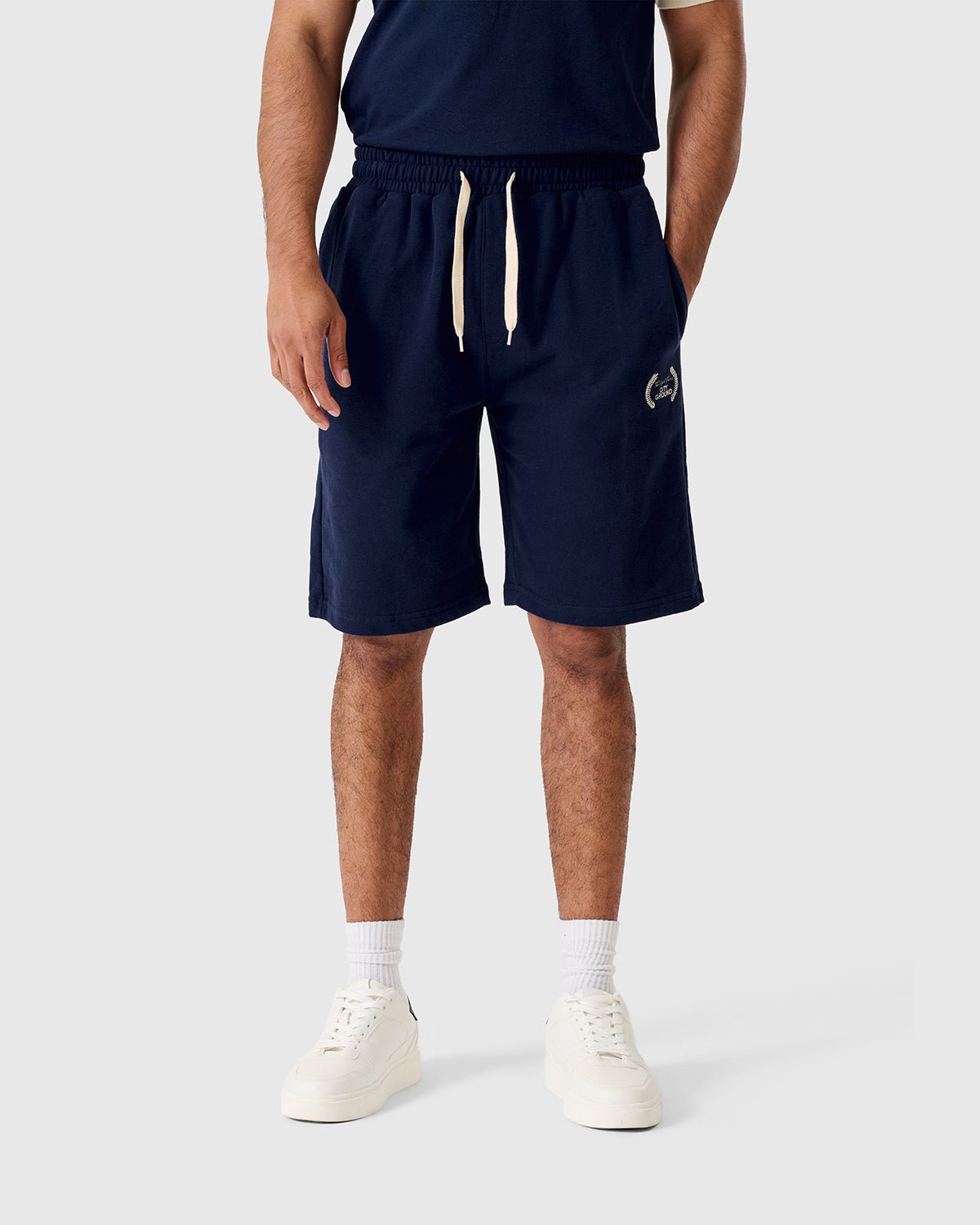 NFFC Navy Laurels Shorts - Nottingham Forest FC