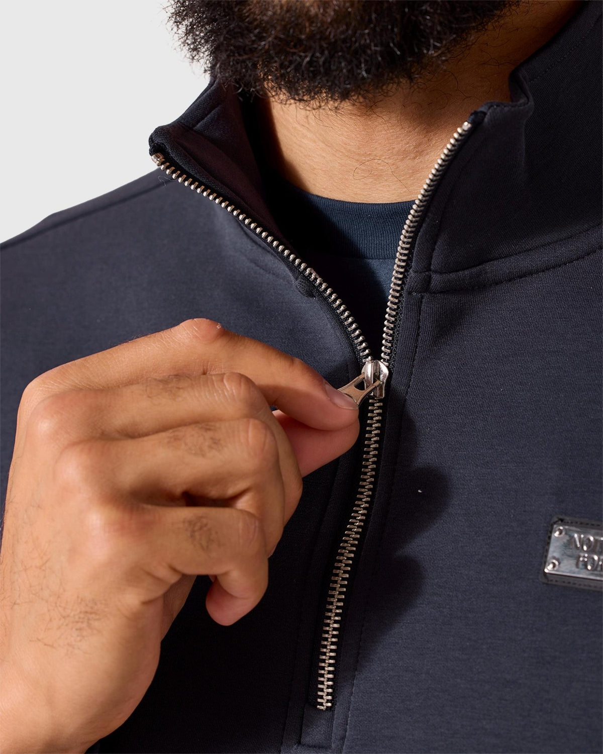 NFFC Navy Pinnacle 1/4 Zip Top - Nottingham Forest FC