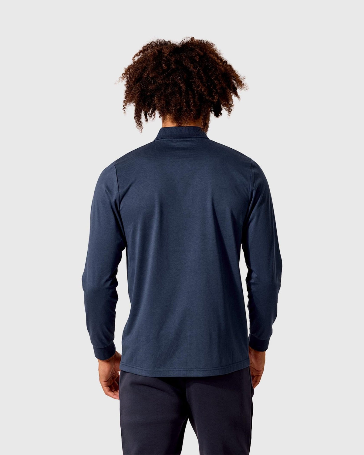 NFFC Navy Pinnacle Long Sleeve Polo - Nottingham Forest FC