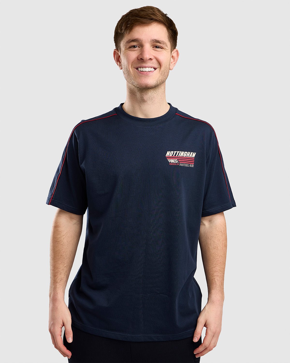 NFFC Navy Racing Relaxed T-Shirt - Nottingham Forest FC