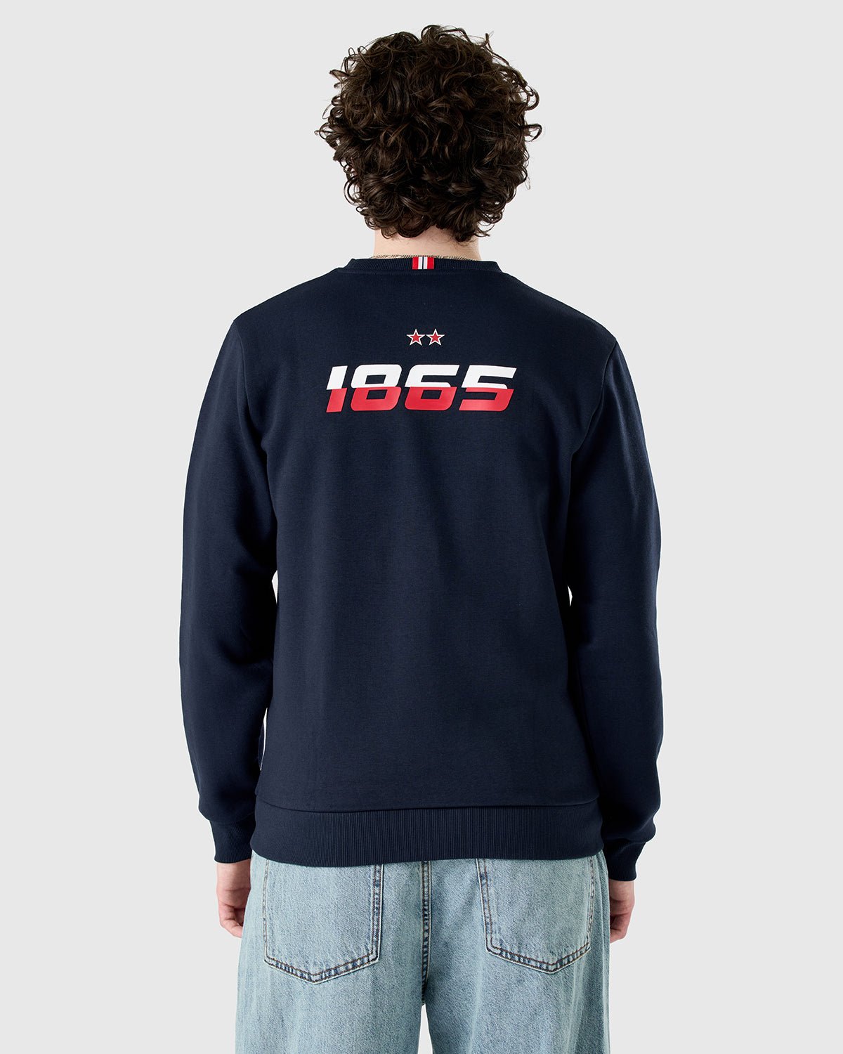 NFFC Navy Sports Casual 1865 Crewneck Sweatshirt - Nottingham Forest FC