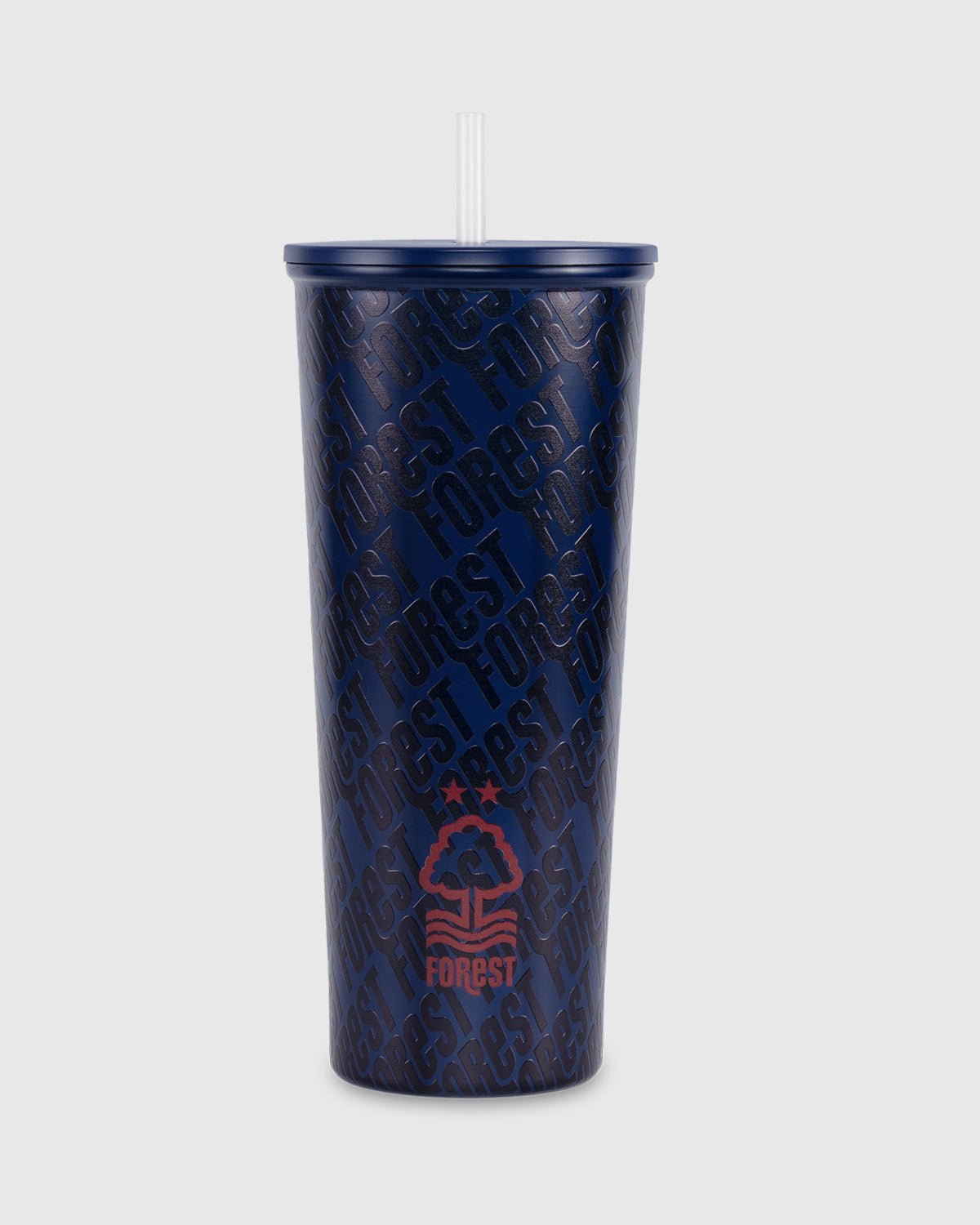 NFFC Navy Stainless Steel 750ml Tumbler - Nottingham Forest FC