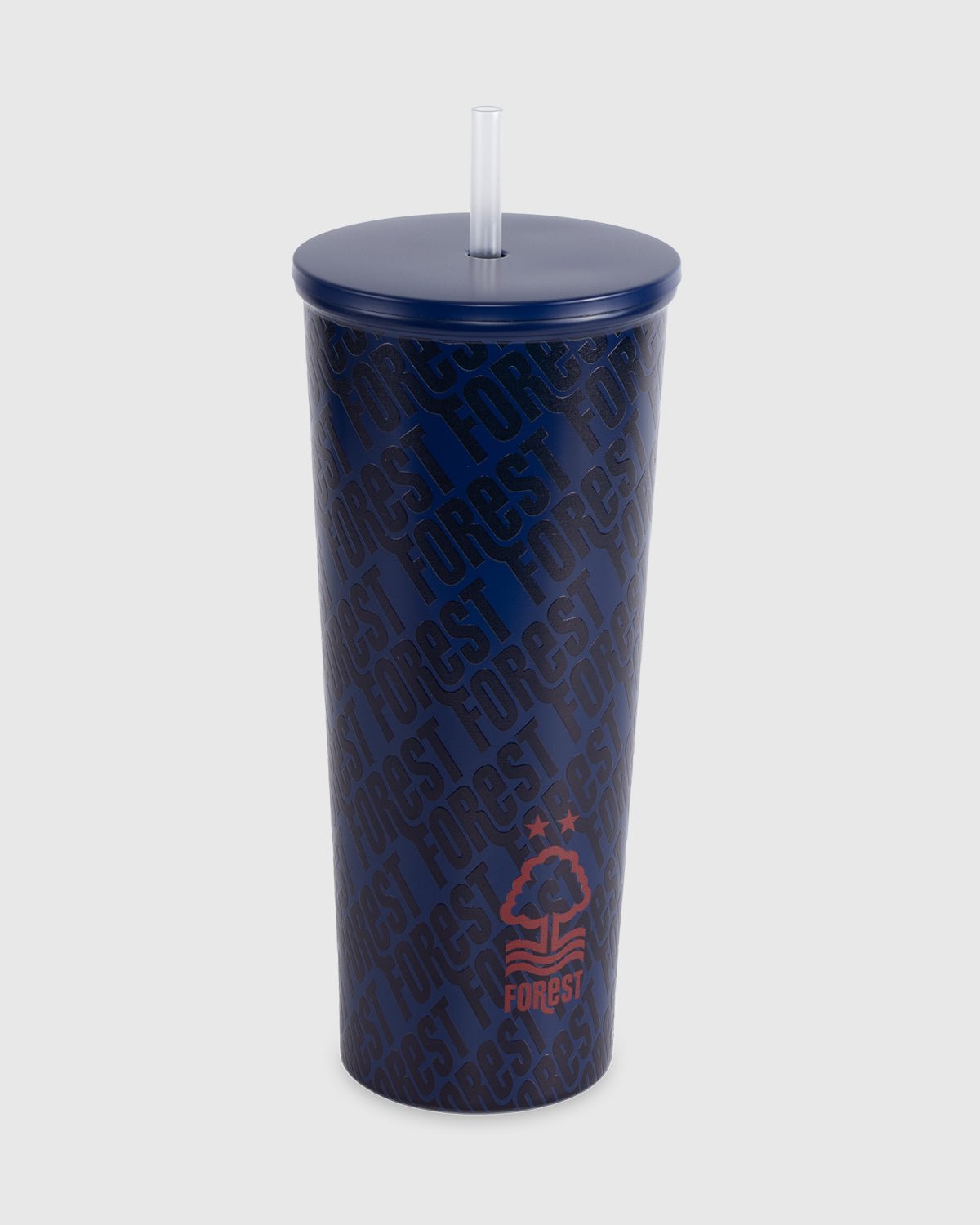 NFFC Navy Stainless Steel 750ml Tumbler - Nottingham Forest FC
