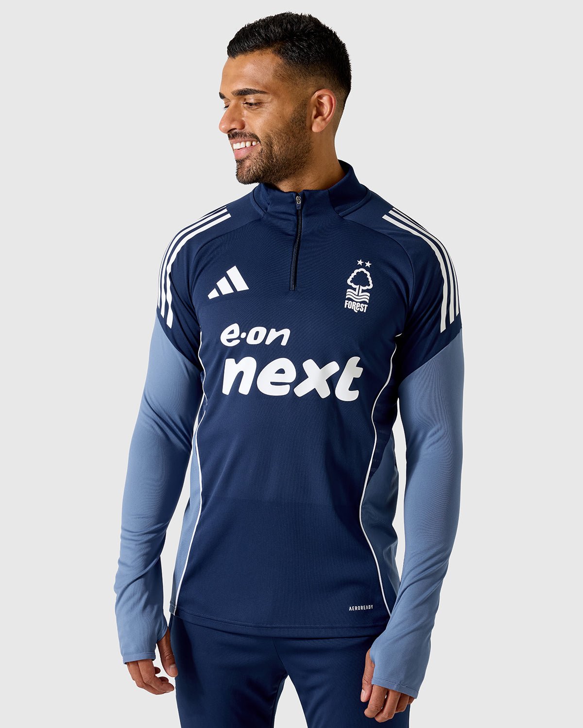 NFFC Navy Training 1/4 Zip Top 25/26 - Nottingham Forest FC